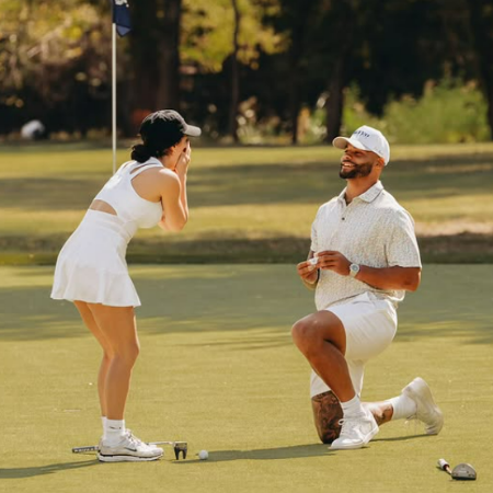 Sarah Jane Ramos is engaged to Dak Prescott.